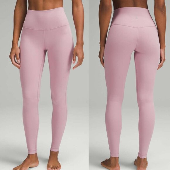 Lululemon Athletica Women's Align High-Rise Pant 28" Leggings in Rose Blush - Picture 1 of 9